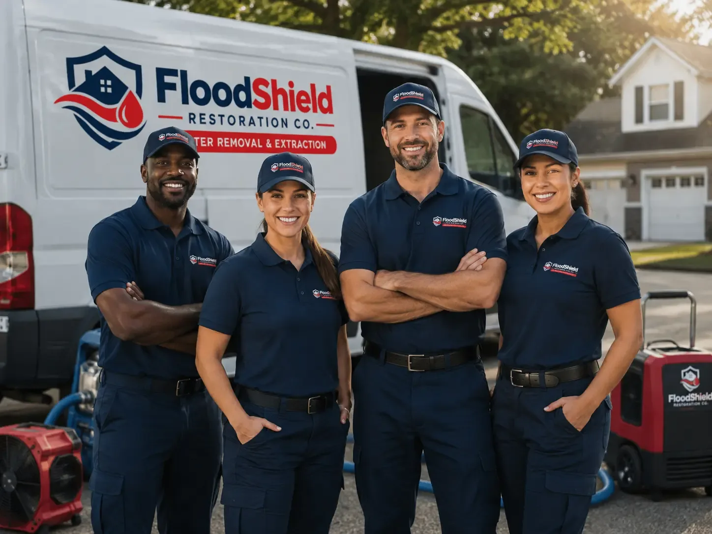 Flood Damage Restoration company in Lower Brule, SD